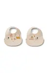Dětský bryndáček Liewood Ember Printed Bib 2-pack 2-pack