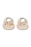 Dětský bryndáček Liewood Ember Printed Bib 2-pack 2-pack LW20119