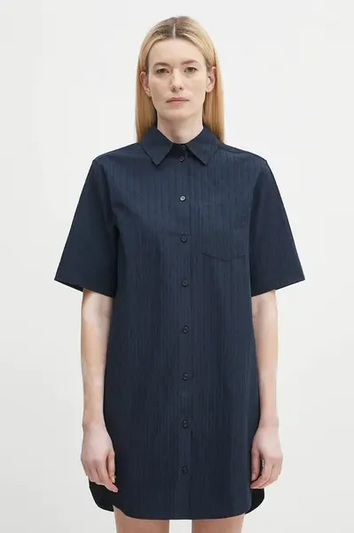 Bavlněné šaty Samsoe Samsoe SATINA