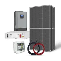 Solární sestava ostrovní TRINA 1780Wp, baterie LiFePO4 48V 100Ah, měnič 48V/230VAC 5500W