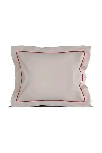 Bavlněný povlak na polštář Sagaform Carl 50 x 60 cm béžová barva