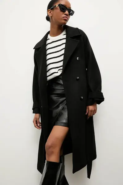 Vlněný kabát Answear.LAB