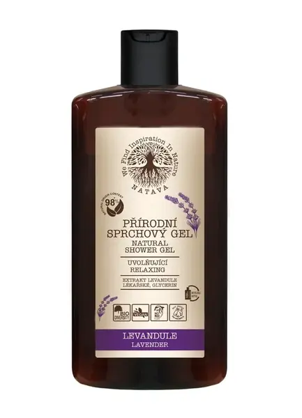 Natava Sprchový gel Levandule 250 ml