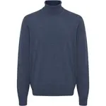 BLEND PULLOVER Pánský svetr, tmavě modrá, velikost