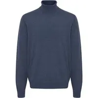 BLEND PULLOVER Pánský svetr, tmavě modrá, velikost