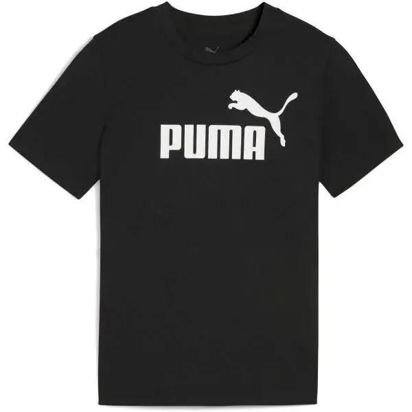 Puma ESSENTIALS N0. 1 LOGO TEE B Chlapecké triko, černá, velikost