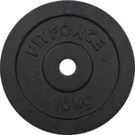 Fitforce PLB 10 KG x 30 MM Nakládací kotouč, černá, velikost 10 KG