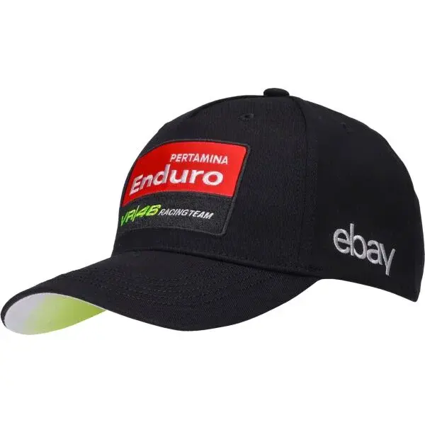 Kappa ESEMIO VR46 Pánská kšiltovka, černá, velikost