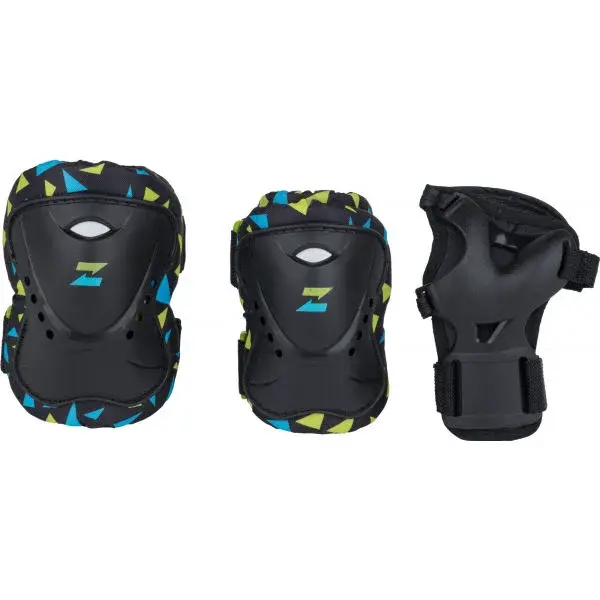 Zealot SHAPE Set  detských in-line chráničov, čierna, veľkosť