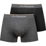 Kappa LOGO ZEN Pánske boxerky, čierna, veľkosť