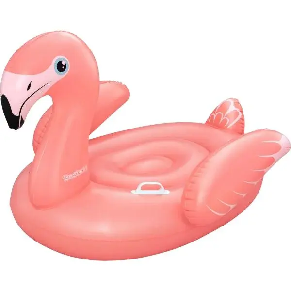 Bestway FLAMINGO RIDE ON Nafukovací plameňák, růžová, velikost