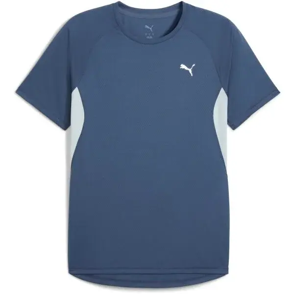 Puma RUN VELOCITY TEE Pánské sportovní triko, tmavě modrá, velikost