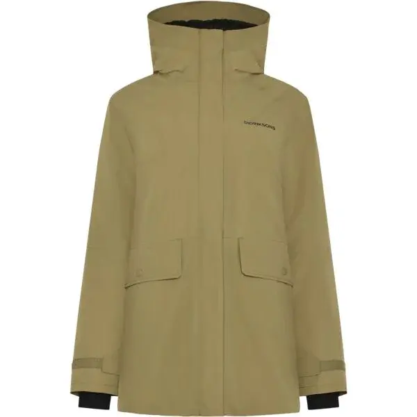 DIDRIKSONS TUVA WNS PARKA Dámská parka, zelená, velikost