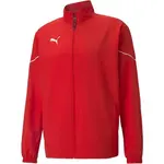 Puma TEAMRISE SIDELINE JACKET Pánská mikina, červená, velikost XXXL