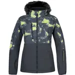 Hannah FRENN Dámská lyžařská bunda, tmavě šedá, velikost
