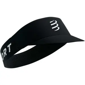 Compressport PRO RACING VISOR Bežecký šilt, čierna, veľkosť