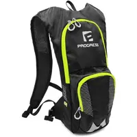 PROGRESS BIKER 5 Malý cyklistický batoh, černá, velikost