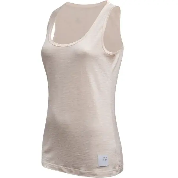 Sensor MERINO LITE Dámské tílko, béžová, velikost