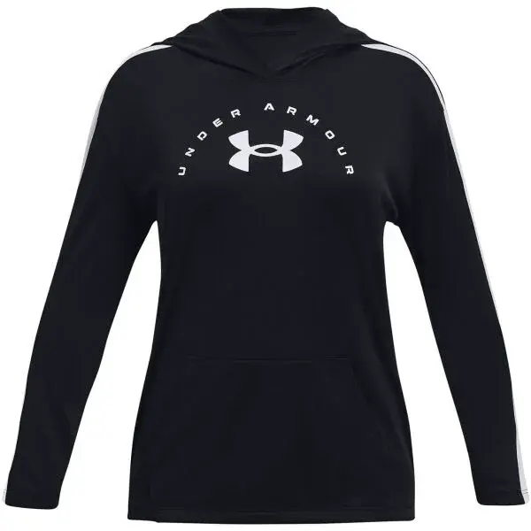 Under Armour TECH GRAPHIC Dívčí mikina, černá, velikost XS