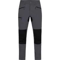 HAGLÖFS MID SLIM PANT M Pánské softshellové kalhoty, tmavě šedá, velikost