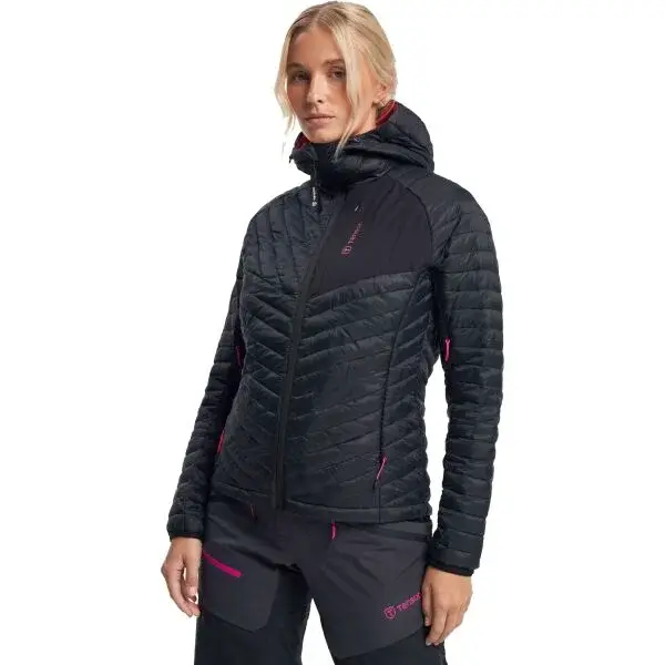 TENSON TOURING PUFFER Dámská skialpová bunda, černá, velikost