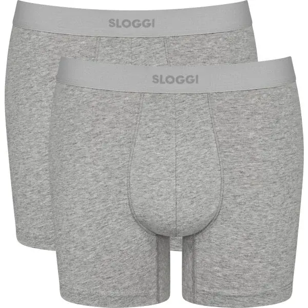 SLOGGI MEN EVER EASE SHORT 2P Pánské spodní prádlo, šedá, velikost