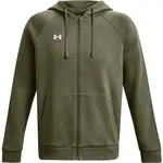 Under Armour RIVAL Pánská mikina, khaki, velikost M