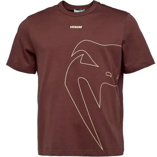 Venum GIANT CONNECT Pánské triko, hnědá, velikost