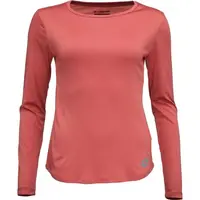 Lotto RUNNING II LONG SLEEVE TEE Dámské běžecké tričko, oranžová, velikost