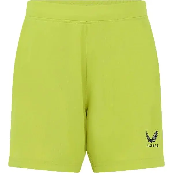 CASTORE TOP SHORT JR Dětské fotbalové šortky, žlutá, velikost L