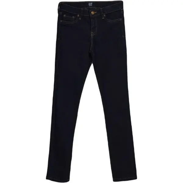 GAP V-SUPSKNY Dívčí džíny, tmavě modrá, velikost 14Y