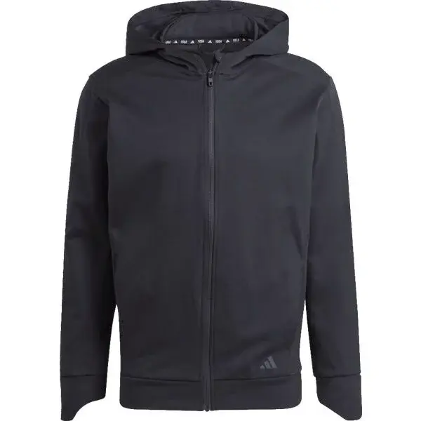 adidas YOGA HOODIE Pánská sportovní mikina, černá, velikost