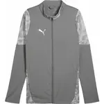 Puma TEAMCUP TRAINING JACKET Pánská fotbalová bunda, tmavě šedá, velikost