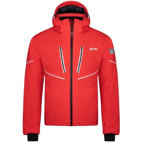 KILPI TONN Pánská lyžařská bunda, červená, velikost
