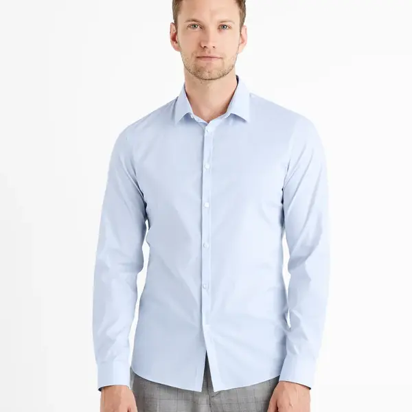 Celio Košile Vaxavier střih extra slim - Pánské