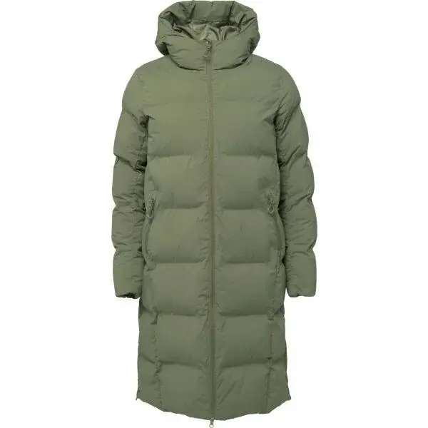 Willard MILLIA Dámský prošívaný kabát, khaki, velikost XXL