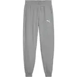 Puma TEAMGOAL CASUALS PANTS JR Chlapecké fotbalové tepláky, šedá, velikost