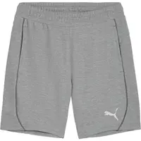 Puma TEAMFINAL CASUALS SHORTS Pánské sportovní kraťasy, šedá, velikost
