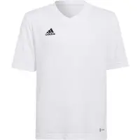 adidas ENTRADA 22 JERSEY Juniorský fotbalový dres, bílá, velikost