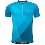 Klimatex JARIX Pánský cyklodres s krátkým rukávem, modrá, velikost