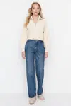 Dámské rifle Trendyol High Waist