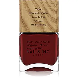 Nails Inc. Plant Power dlhotrvajúci lak na nechty odtieň Swear By Salutation 14 ml