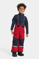 Dětské kalhoty Didriksons IDRE KIDS PANTS 6 červená barva, 504357