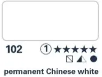 Akvarelová barva Horadam 1/1 – 102 permanent Chinese white
