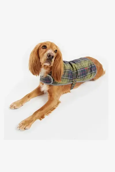 Obleček pro psa Barbour Wetherham Tartan Dog Coat