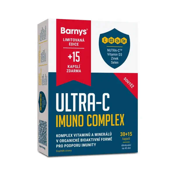 Barny´s ULTRA-C Imuno Complex 30+15 kapslí