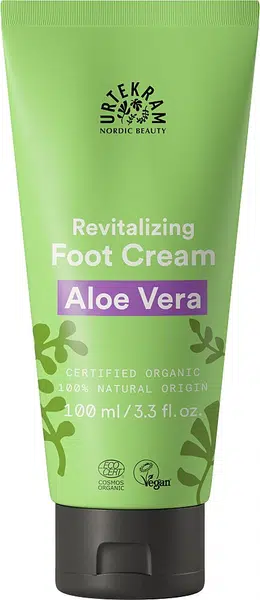URTEKRAM Regenerační krém na nohy s aloe vera BIO 100 ml