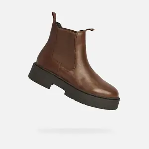 Geox Spherica EC7 Brown Women's Ankle Boots - Women's