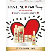 Pantene Keith Haring Artist Edition darčeková sada pre poškodené vlasy