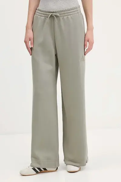 Tepláky adidas All Szn dámské, zelená barva, JY5014